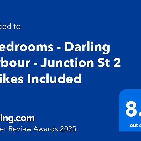 3 Bedrooms - Darling Harbour - Junction St シドニー エクステリア 写真