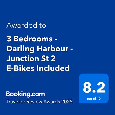3 Bedrooms - Darling Harbour - Junction St シドニー エクステリア 写真