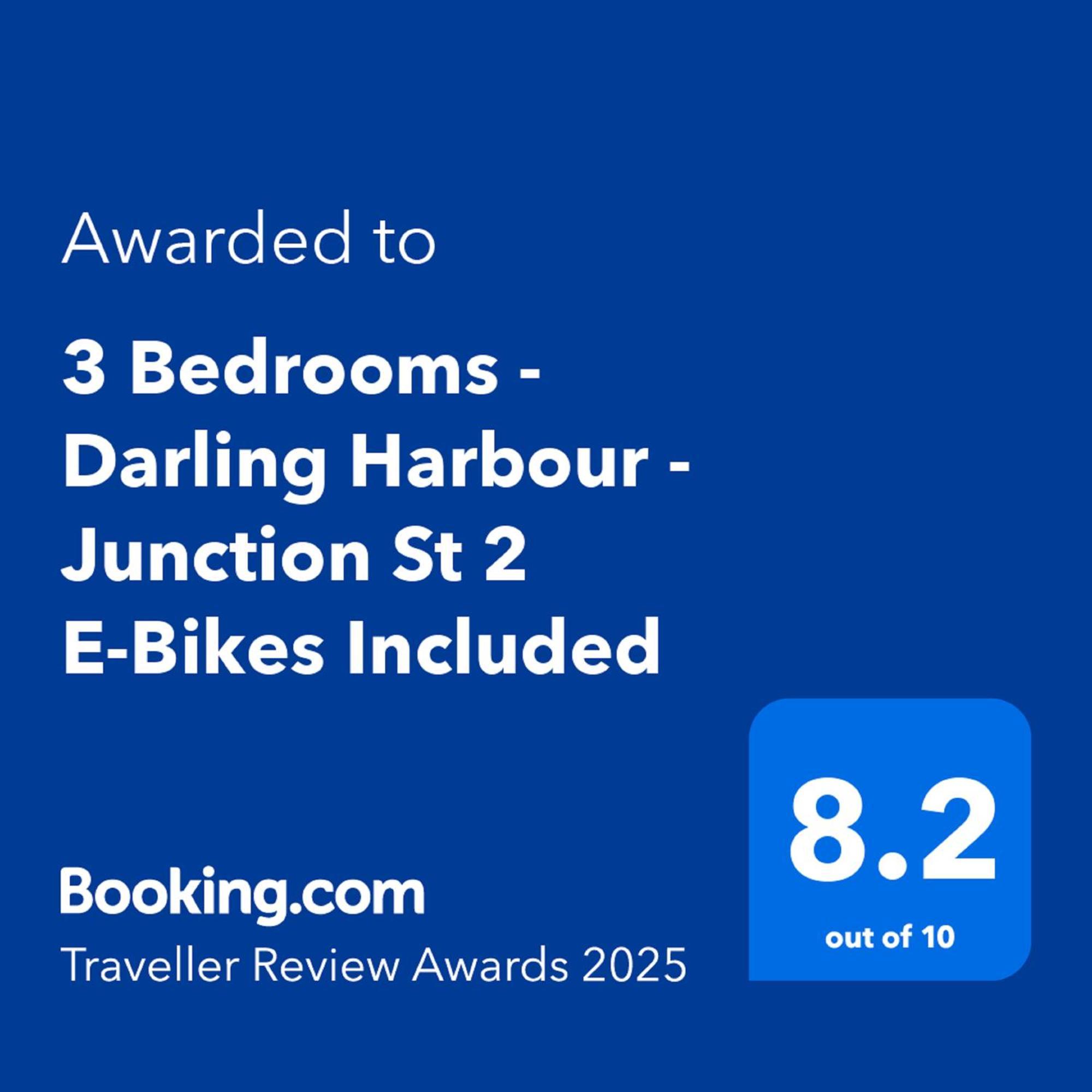 3 Bedrooms - Darling Harbour - Junction St シドニー エクステリア 写真
